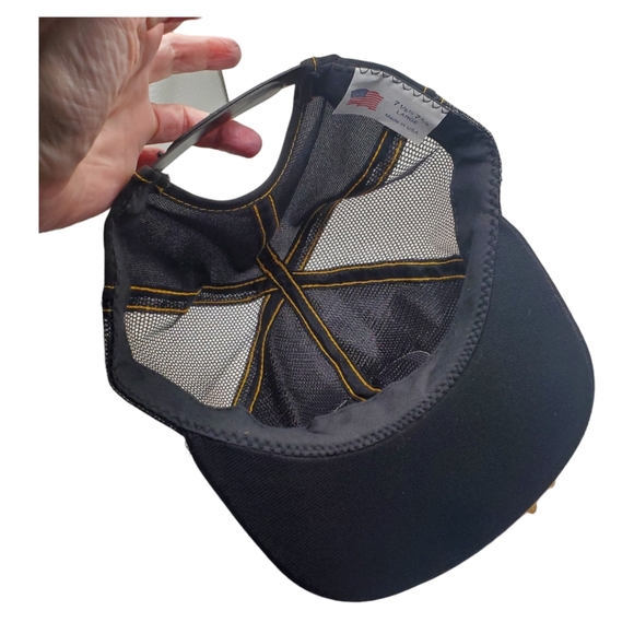 Vintage Cap Hat Jones Trucking Snapback Trucker Mesh Scrambled Eggs 90s y2k - Picture 7 of 8